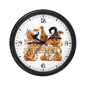  Wall Clock Halloween Lets Boogie Jack o Lantern Pumpkin 