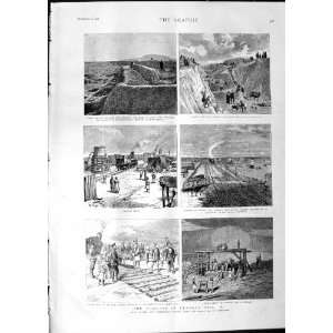 1888 Russians Asia Tekke Geok Tepe Dushak Railway War  