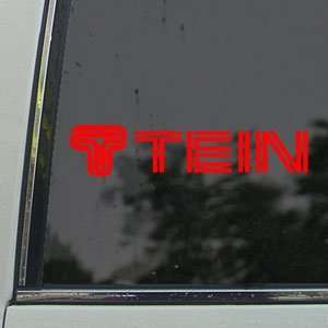  Tein Suspension Red Decal Car Truck Bumper Window Red 