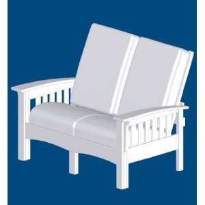  Polywood Mission Loveseat Patio, Lawn & Garden