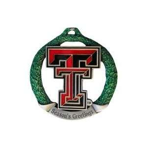 Bergamot Texas Tech Red Raiders Holiday Ornament Set   TEXAS TECH RED 
