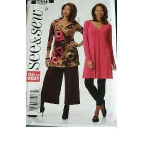   22 24 26 VERY EASY SEE & SEW BY BUTTERICK B5375 Arts, Crafts & Sewing