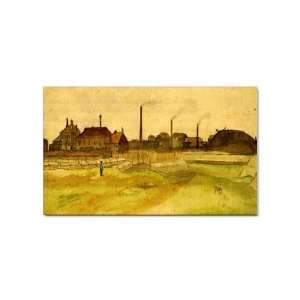  Coalmine in the Borinage By Vincent Van Gogh Sticker 