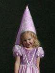 Princess Hat Purple Dress Up Tea Party Birthday  