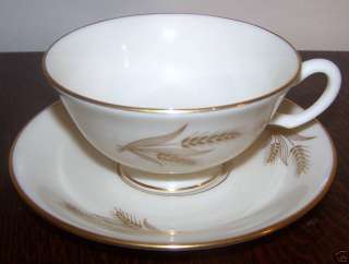 Lenox Harvest Tea Cup and Saucer R 441  