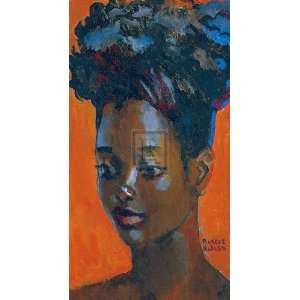  Upsweep Hairdo by Boscoe Holder 12x18