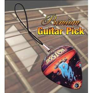  Boston Premium Guitar Pick Phone Charm Musical 
