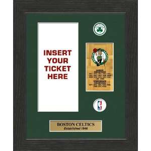  Boston Celtics Ticket Frame