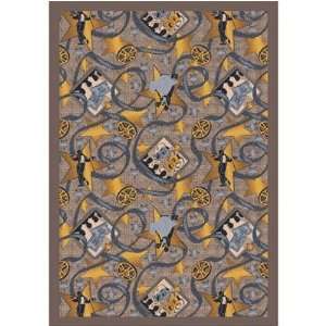  Joy Carpets 1422 Taupe Gaming and Entertainment Screen 