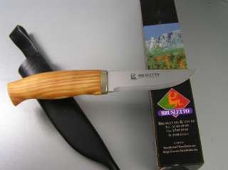 Brusletto Knives Bruslettokniven Kniven Made in Norway German Silver 