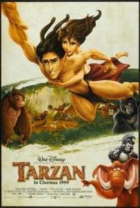 DISNEYS TARZAN DS Original Movie Poster One Sheet MINT  