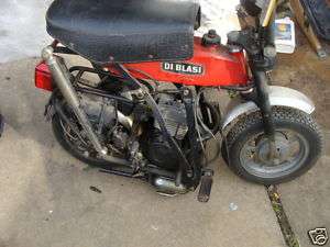 Folding Motorbike Di Blasi Made In Italy 82 Collector  