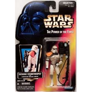  POTF2 Tatooine Stormtrooper RED CARD C7/8 Toys & Games
