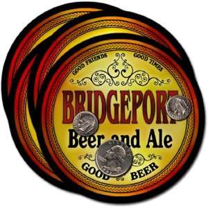  Bridgeport , WI Beer & Ale Coasters   4pk 