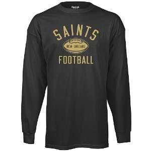  New Orleans Saints End Zone Work Out Long Sleeve T Shirt 