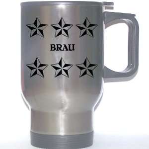  Personal Name Gift   BRAU Stainless Steel Mug (black 