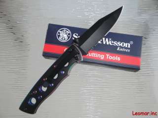Smith & Wesson Extreme Tactical Folding Pocket Knife + Gift + Free USA 