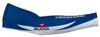 SUGOI Liquigas Cannondale 2011 ARM WARMERS Blue/Green  