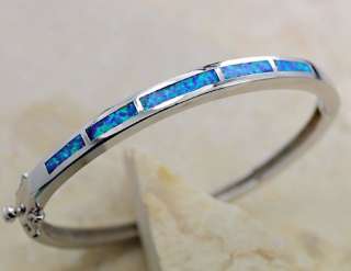 Stone Created Blue fire opal 15X4mmx5pcs,