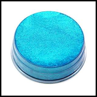Kryolan Iridescent Turquoise GB Green/Blue Aquacolor Cream Eyeshadow 