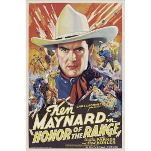 Honor of the Range Movie Poster (27 x 40 Inches   69cm x 102cm) (1934 