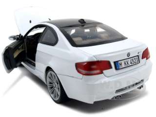 BMW M3 E92 COUPE WHITE 118 DIECAST MODEL CAR  