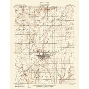  USGS TOPO MAP MARION QUAD OHIO (OH) 1905