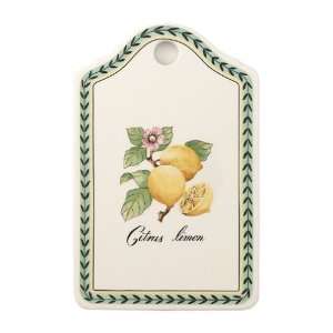 French Garden Fleurence 6 x 8 3/4  Inch Cheese Boards/Breakfast Trays 