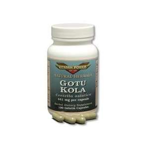  Gotu Kola (Herb) 100 441mg Capsules per Bottle (3 Pack 