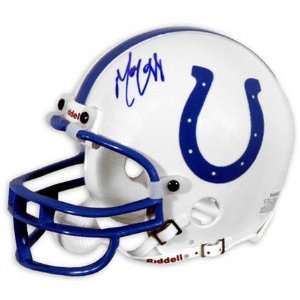  Marvin Harrison Indianapolis Colts Autographed Mini Helmet 