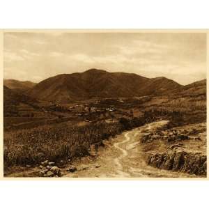  1925 San Bartolito Mexico Hugo Brehme Photogravure NICE 