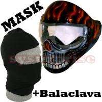   Series Tactical Paintball Airsoft Mask Ghost Stalker Balaclava  