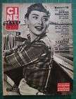 FRANCE 1955 Audrey Hepburn MAGAZINE Cine Revue X LARGE