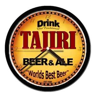  TAJIRI beer and ale cerveza wall clock 