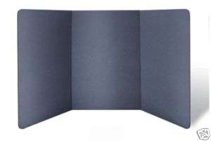 FOOT WIDE TABLETOP 3 FOLD PANEL GRAY/BLACK COLOR  