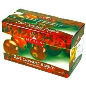 RED CURRANT RIPPLE (Black Tea) HYSON, 25 Teabags in Cardboard 