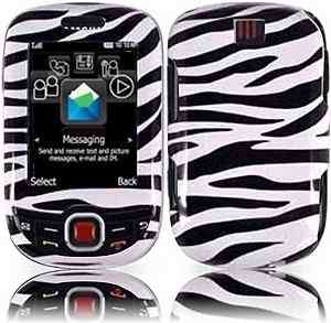 Zebra Hard Cover Case For Samsung Smiley t359 Elevate T356  