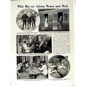  1915 WORLD WAR BRITISH RED CROSS NURSE HUTCHINSON WOMEN 