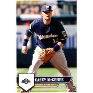  2011 Topps Major League Baseball Sticker #217 Casey McGehee 