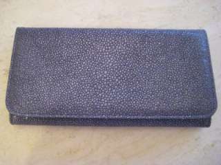 BOSCA Women NEW $95 Leather Wallet Checkbook Credit Card Lavender 