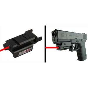  Tactical Laser Sight with Weaver Base/ Pistol Weaver RED Laser 