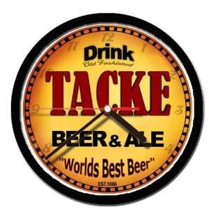  TACKE beer and ale cerveza wall clock 