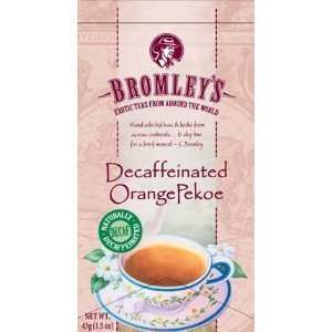 Bromleys Tea ~ Decaf Orange Pekoe ~ 3 Grocery & Gourmet Food