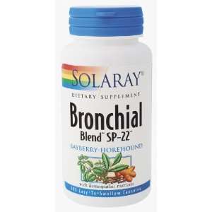  Solaray   Bronchial Blnd Sp 22, 100 capsules Health 