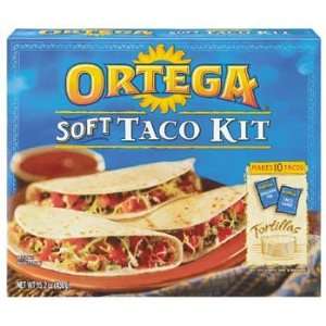 Ortega Soft Taco Dinner Kit with 10 Grocery & Gourmet Food