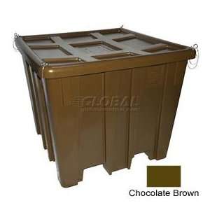  Bulk Un Container With Lid 47 1/2 X 47 1/2 X 40 1/2 