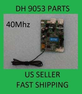 40Mhz PCB 9053 24 Controller Double Horse RC Helicopter  