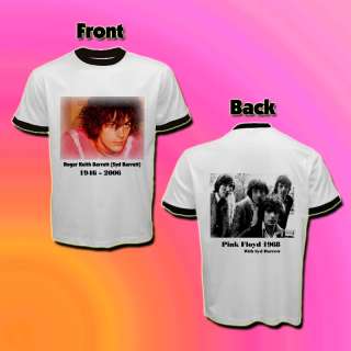 Pink Floyd Syd Barrett White T shirt S/M/L/XL/2XL  
