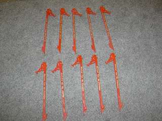 Wurlitzer 1015 swizzle sticks   group of 10 New Old Stock from 1946 