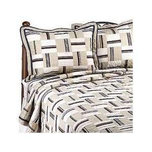 Nautica Harbor Twill Quilted Standard Pillow Sham